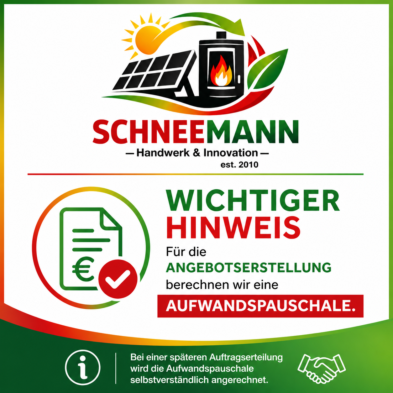 kostenpflichtige Angebotserstellung